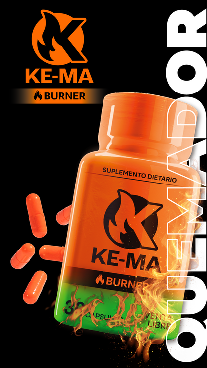 MetaBurn KE-MA Pastillas Quemadoras de Grasa