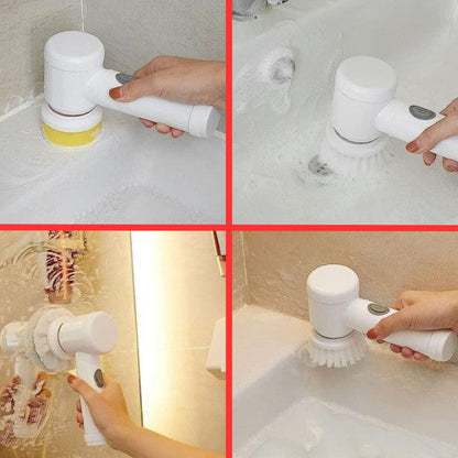 CEPILLO DE LIMPIEZA Inalámbrico Recargable 5 en 1